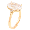 Кольцо Xuping Позолота 18K Крупный фианит с цирконием фото №2 Кольцо Xuping Позолота 18K Крупный фианит с цирконием фото №2