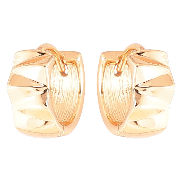 Серьги Xuping Позолота 18K колечки Декоративный узор фото №7