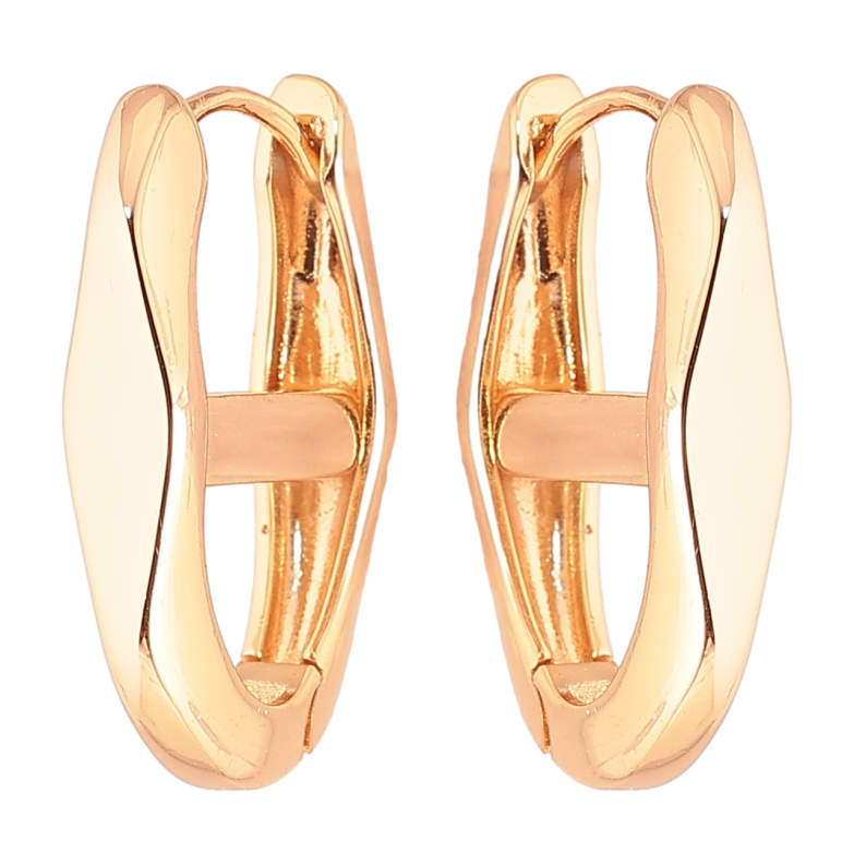 Серьги Xuping Позолота 18K колечки Декоративные фото №2 Серьги Xuping Позолота 18K колечки Декоративные фото №2