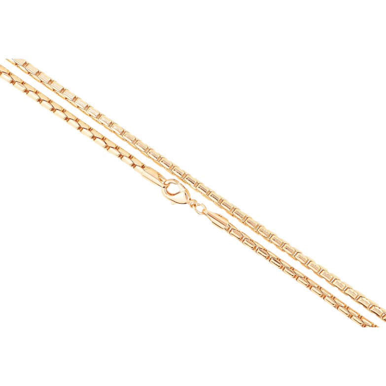 Ланцюжок Xuping Позолота 18K Плетіння Венеціанське» довжина 50см х 3мм фото №18