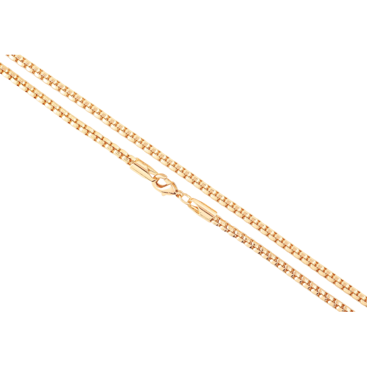Ланцюжок Xuping Позолота 18K Плетіння Венеціанське» довжина 45см х 3мм фото №24 Ланцюжок Xuping Позолота 18K Плетіння Венеціанське» довжина 45см х 3мм фото №24