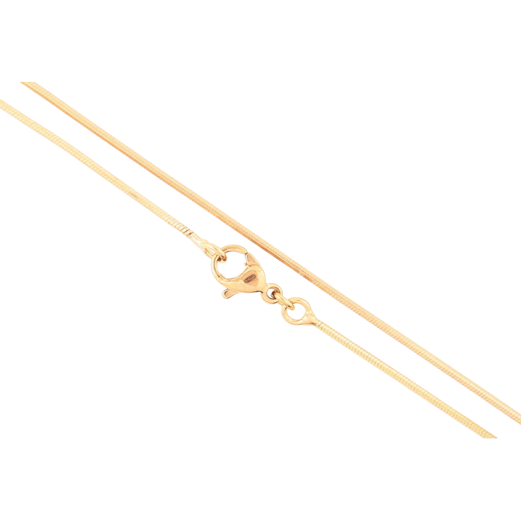 Ланцюжок Xuping Позолота 18K Плетіння Ювелірний шнур 6-ти гранний» довжина 45см х 1мм фото №13 Ланцюжок Xuping Позолота 18K Плетіння Ювелірний шнур 6-ти гранний» довжина 45см х 1мм фото №13
