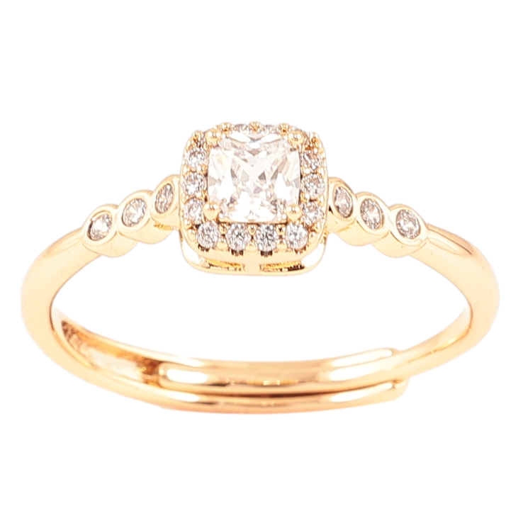 Каблучка Xuping Позолота 18K «Інкрустація цирконієм» фото №23 Каблучка Xuping Позолота 18K «Інкрустація цирконієм» фото №23