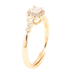 Каблучка Xuping Позолота 18K «Інкрустація цирконієм» фото №2 Каблучка Xuping Позолота 18K «Інкрустація цирконієм» фото №2