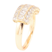 Каблучка Xuping Позолота 18K «Інкрустація цирконієм» фото №2 Каблучка Xuping Позолота 18K «Інкрустація цирконієм» фото №2