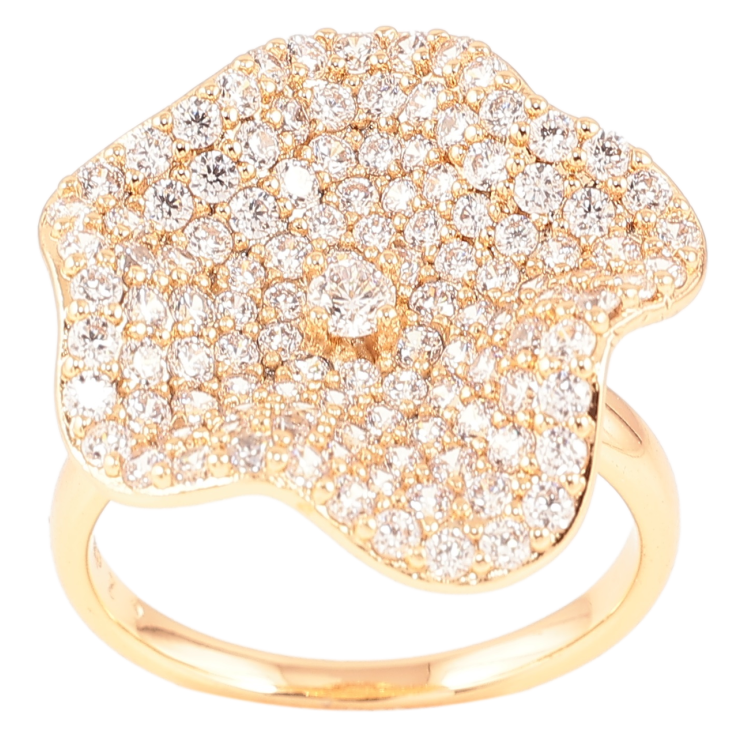 Кольцо Xuping Позолота 18K Цветок с инкрустацией цирконием фото №22 Кольцо Xuping Позолота 18K Цветок с инкрустацией цирконием фото №22