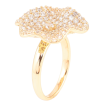 Каблучка Xuping Позолота 18K «Квітка з інкрустацією цирконієм» фото №2 Каблучка Xuping Позолота 18K «Квітка з інкрустацією цирконієм» фото №2