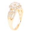 Каблучка Xuping Позолота 18K «Інкрустація цирконієм» фото №2 Каблучка Xuping Позолота 18K «Інкрустація цирконієм» фото №2