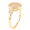 Кольцо Xuping Позолота 18K Узор с инкрустацией цирконием фото №2 Кольцо Xuping Позолота 18K Узор с инкрустацией цирконием фото №2