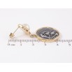 Сережки Xuping TTM Stainless Steel колір Позолота 14K + Родій пусети «Декоративні підвіски» фото №2 Сережки Xuping TTM Stainless Steel колір Позолота 14K + Родій пусети «Декоративні підвіски» фото №2