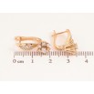 Серьги Xuping Позолота 18K английский замок Цветочки с цирконием фото №2 Серьги Xuping Позолота 18K английский замок Цветочки с цирконием фото №2