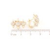 Серьги Xuping Позолота 18K английский замок Узор с инкрустацией цирконием фото №2 Серьги Xuping Позолота 18K английский замок Узор с инкрустацией цирконием фото №2