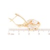 Серьги Xuping Позолота 18K английский замок Большие сердечки с инкрустацией цирконием фото №2 Серьги Xuping Позолота 18K английский замок Большие сердечки с инкрустацией цирконием фото №2