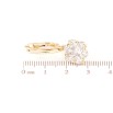 Серьги Xuping Позолота 18K английский замок Кристальные цветочки фото №2 Серьги Xuping Позолота 18K английский замок Кристальные цветочки фото №2