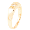 Каблучка Xuping Позолота 18K «Цифри з фіанітом» фото №2 Каблучка Xuping Позолота 18K «Цифри з фіанітом» фото №2