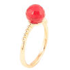 Кольцо Xuping цвет 18K с кр-ми Swarovski Кристальный шарик Siam фото №2