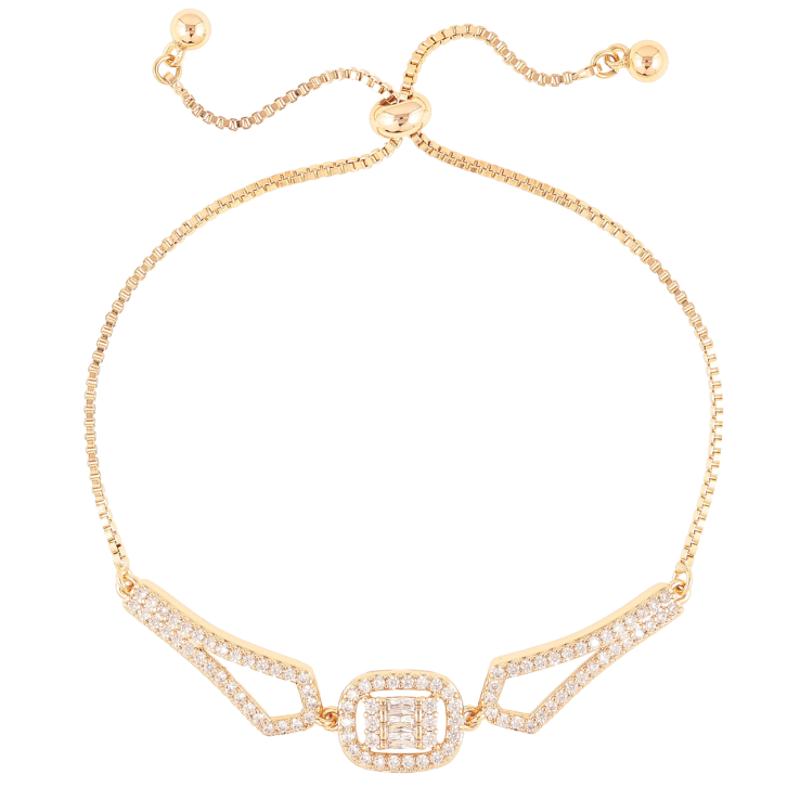 Браслет Xuping Позолота 18K Инкрустация цирконием на бегунке 10-22см х 1мм фото №24