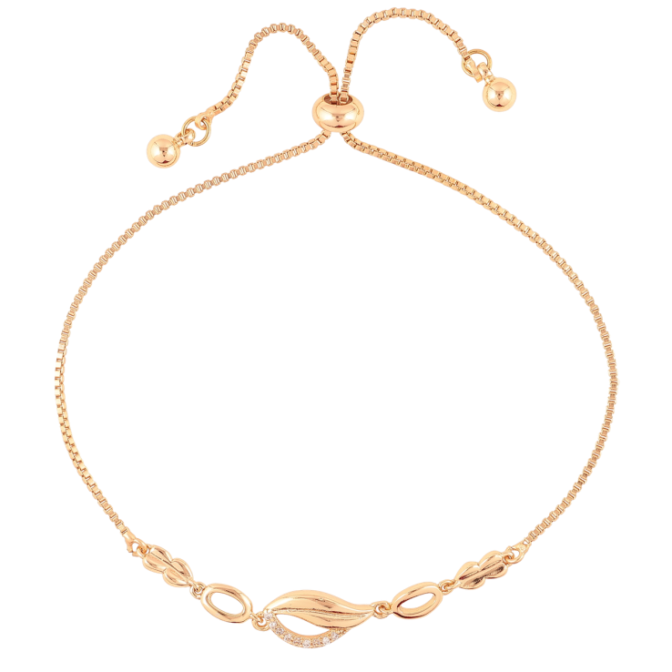 Браслет Xuping Позолота 18K Цепочка с декоративной вставкой на бегунке 10-24см х 1мм фото №22 Браслет Xuping Позолота 18K Цепочка с декоративной вставкой на бегунке 10-24см х 1мм фото №22