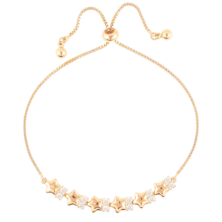 Браслет Xuping Позолота 18K Звезды с цирконием на бегунке 10-23см х 1мм фото №14 Браслет Xuping Позолота 18K Звезды с цирконием на бегунке 10-23см х 1мм фото №14