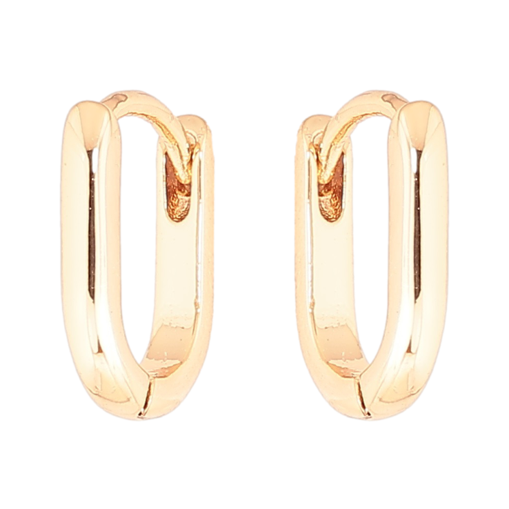 Серьги Xuping Позолота 18K колечки Классика фото №8 Серьги Xuping Позолота 18K колечки Классика фото №8
