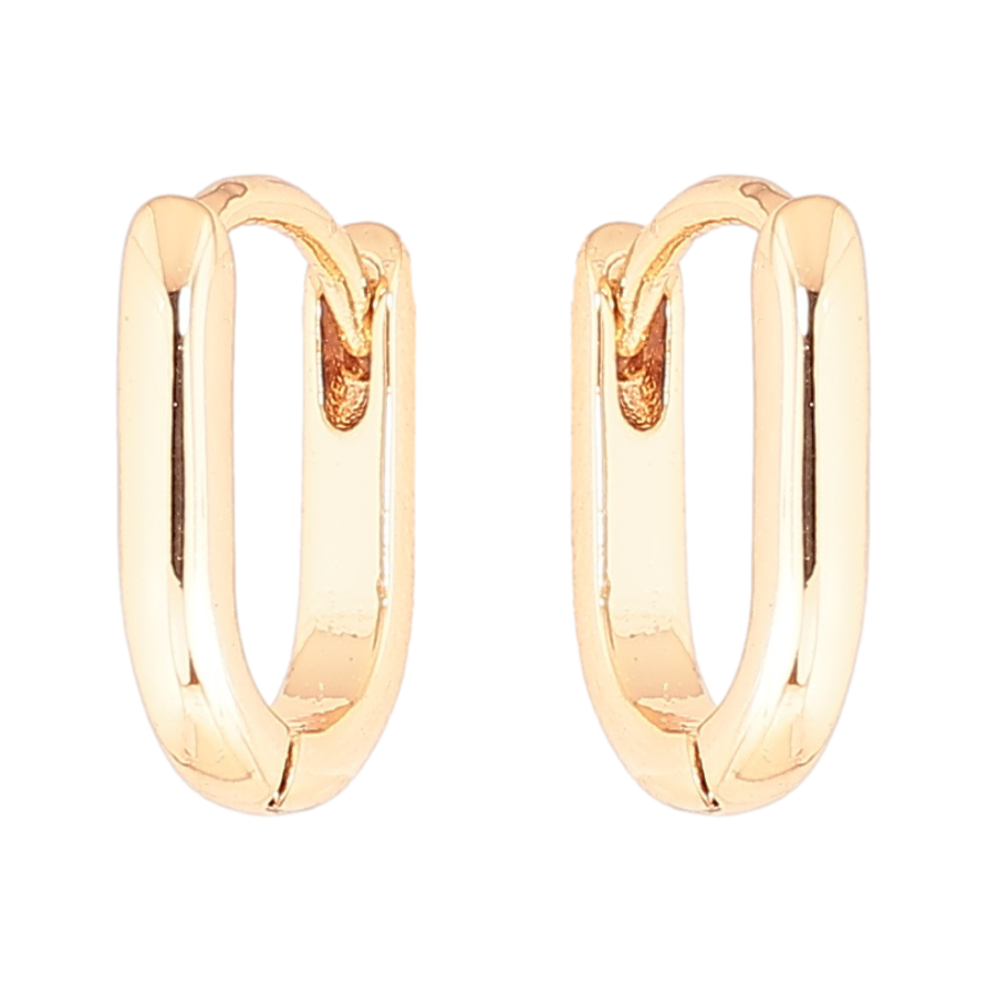 Серьги Xuping Позолота 18K колечки Классика фото №1 Серьги Xuping Позолота 18K колечки Классика фото №1