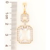 Кулон Xuping Позолота 18K «Фігурна підвіска з фіанітом і цирконієм» для ланцюжка до 6мм фото №2 Кулон Xuping Позолота 18K «Фігурна підвіска з фіанітом і цирконієм» для ланцюжка до 6мм фото №2