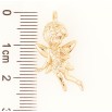 Кулон Xuping Позолота 18K Фея для цепочки до 3мм фото №2 Кулон Xuping Позолота 18K Фея для цепочки до 3мм фото №2