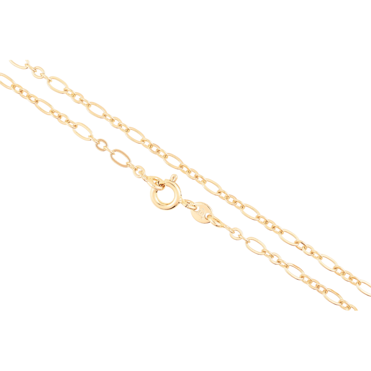 Ланцюжок Xuping Позолота 18K «Плетіння Якірне Фантазійне» довжина 44см х 2.5мм фото №10 Ланцюжок Xuping Позолота 18K «Плетіння Якірне Фантазійне» довжина 44см х 2.5мм фото №10