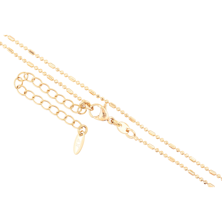 Ланцюжок Xuping Позолота 18K «Плетіння Перлина» довжина 40-46см х 1мм фото №23 Ланцюжок Xuping Позолота 18K «Плетіння Перлина» довжина 40-46см х 1мм фото №23