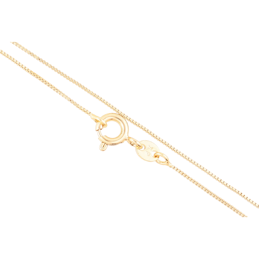 Ланцюжок Xuping Позолота 18K «Плетіння Венеціанське» довжина 36см х 0,5мм фото №1 Ланцюжок Xuping Позолота 18K «Плетіння Венеціанське» довжина 36см х 0,5мм фото №1