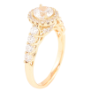 Каблучка Xuping Позолота 18K «Інкрустація цирконієм» фото №2 Каблучка Xuping Позолота 18K «Інкрустація цирконієм» фото №2
