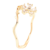 Каблучка Xuping Позолота 18K «Кришталева квіточка» фото №2 Каблучка Xuping Позолота 18K «Кришталева квіточка» фото №2