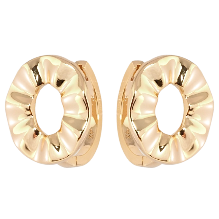 Серьги Xuping Позолота 18K колечки Фигурные овалы фото №16