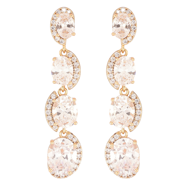 Серьги Xuping QQMM Позолота 18K пусеты Изящные кристальные подвески фото №6 Серьги Xuping QQMM Позолота 18K пусеты Изящные кристальные подвески фото №6