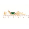 Серьги Xuping QQMM Позолота 18K пусеты Подвески с зелеными фианитами и бантами фото №2 Серьги Xuping QQMM Позолота 18K пусеты Подвески с зелеными фианитами и бантами фото №2