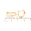 Серьги Xuping Позолота 18K английский замок Вставки кристаллов фото №2 Серьги Xuping Позолота 18K английский замок Вставки кристаллов фото №2