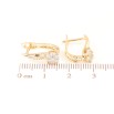 Серьги Xuping Позолота 18K английский замок Кристальные цветочки фото №2 Серьги Xuping Позолота 18K английский замок Кристальные цветочки фото №2