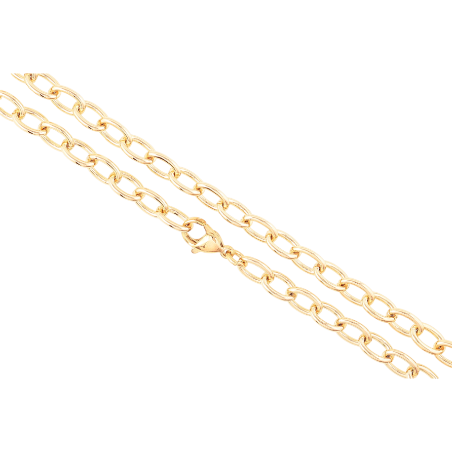 Ланцюжок Xuping Позолота 18K «Плетіння Якірне» довжина 45см х 5.5мм фото №1
