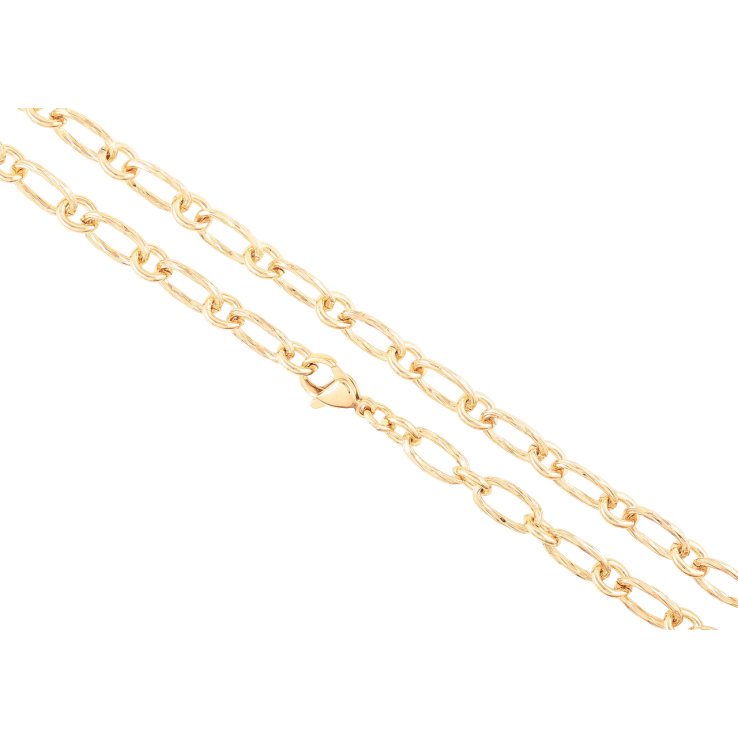 Ланцюжок Xuping Позолота 18K «Плетіння Фантазійне» довжина 50см х 5-6мм фото №18 Ланцюжок Xuping Позолота 18K «Плетіння Фантазійне» довжина 50см х 5-6мм фото №18