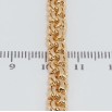 Ланцюжок Xuping Позолота 18K «Плетіння Бісмарк» довжина 50см х 6мм фото №3
