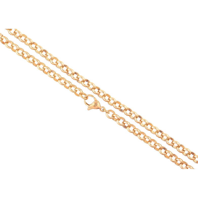 Цепочка Xuping Позолота 18K Плетение Ролло длинна 45см х 4.5мм фото №11