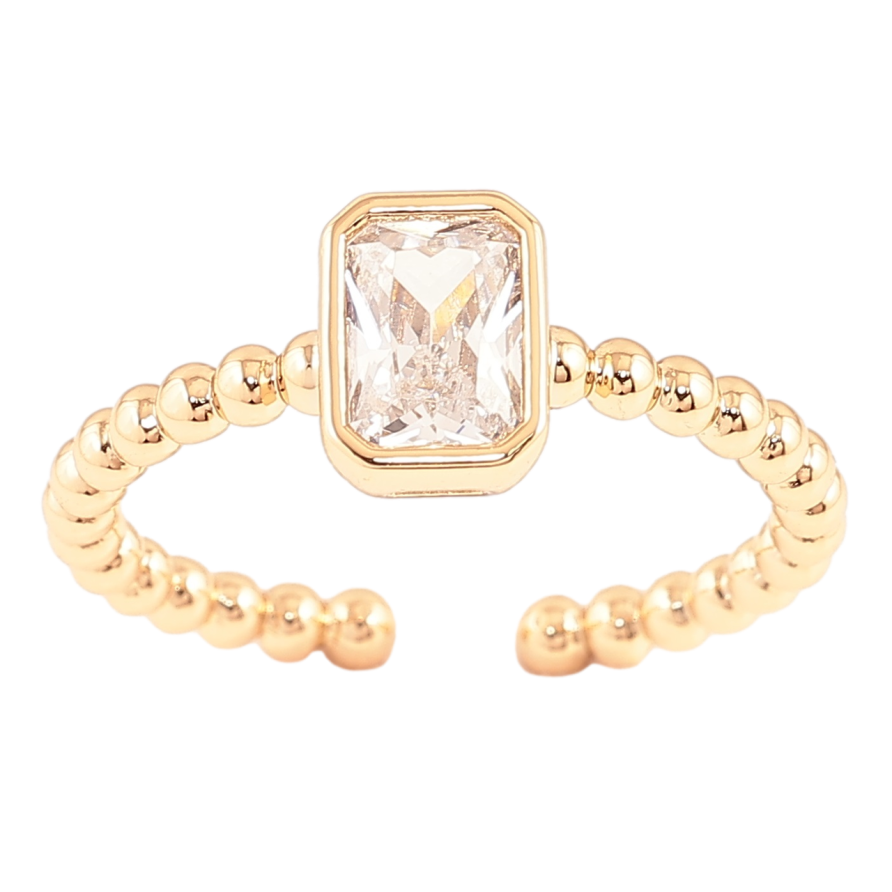 Каблучка Xuping Позолота 18K «Фіаніт» фото №1 Каблучка Xuping Позолота 18K «Фіаніт» фото №1