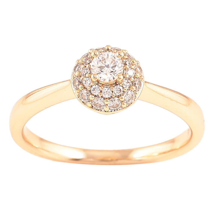 Каблучка Xuping Позолота 18K «Інкрустація цирконієм» фото №14 Каблучка Xuping Позолота 18K «Інкрустація цирконієм» фото №14