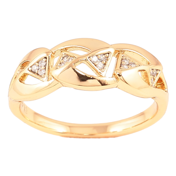Кольцо Xuping Позолота 18K Резной узор с цирконием фото №17 Кольцо Xuping Позолота 18K Резной узор с цирконием фото №17