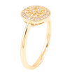 Кольцо Xuping Позолота 18K Ажурный узор с цирконием фото №2 Кольцо Xuping Позолота 18K Ажурный узор с цирконием фото №2