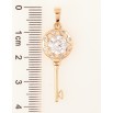 Кулон Xuping Позолота 18K Ключик для цепочки до 6мм фото №2 Кулон Xuping Позолота 18K Ключик для цепочки до 6мм фото №2