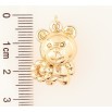 Кулон дитячий Xuping Позолота 18K Ведмедик» для ланцюжка до 2мм фото №2 Кулон дитячий Xuping Позолота 18K Ведмедик» для ланцюжка до 2мм фото №2