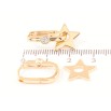 Серьги Xuping Позолота 18K подвески на колечках Звезды 2 в 1 фото №3 Серьги Xuping Позолота 18K подвески на колечках Звезды 2 в 1 фото №3