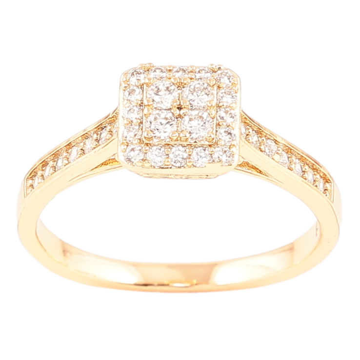 Каблучка Xuping Позолота 18K «Інкрустація цирконієм» фото №18