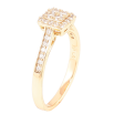 Каблучка Xuping Позолота 18K «Інкрустація цирконієм» фото №2 Каблучка Xuping Позолота 18K «Інкрустація цирконієм» фото №2